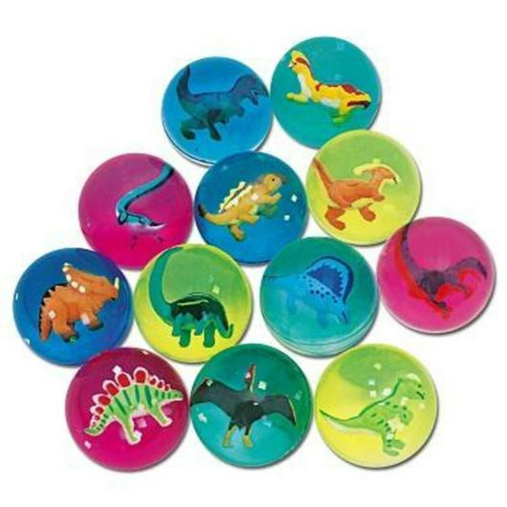 DINO HIBOUNCE BALLS (ONE DOZEN)
