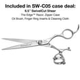 thumbnail image 2 of Olivia Garden SwivelCut Professional Hairdressing Shears Intro Case Deal (6.5"), 2 of 7