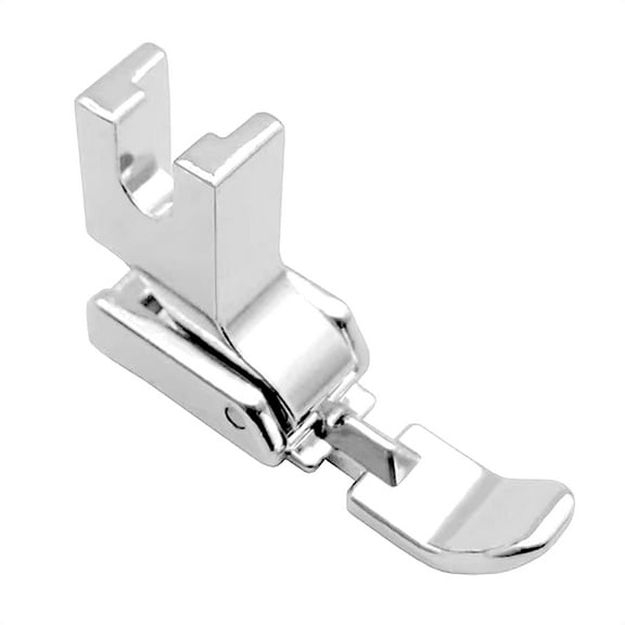 Zipper Sewing Machine Presser Foot Fits for Low Shank Singer, Brother, Babylock, Janome, New Home, Alphasew, Bernina, Bernette, Euro-Pro, Husqvarna Viking, Simplicity, Elna, White
