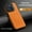 Orange, variant on Allytech Slim Case for iPhone 13 Pro Max, [Compatible with MagSafe] [Lens Kickstand] [Premium PU Leather], Camera Lens Protection Anti-Drop Anti-Scratch Lightweight Luxury Case for Women Men, Black