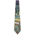 thumbnail image 3 of Dali Melting Clocks Necktie Mens Tie, 3 of 3