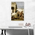 thumbnail image 2 of ARTCANVAS Alexander Taming Bucephalus Canvas Art Print by Giovanni Battista Tiepolo - Size: 26" x 18" (0.75" Deep), 2 of 9