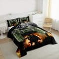 thumbnail image 3 of Homewish Camouflage Gamepads 2pcs Bedding Comforter Set for Teens Boys Girls,USA Flag Twin Comforter Sets,Abstract Camo Breathable Bedding Set,Lightweight Room Decor,Reversible, 3 of 8