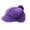 PURPLE, variant on Cap - Knitted Beanie W/ Pom Pom – HT-H1056, Black