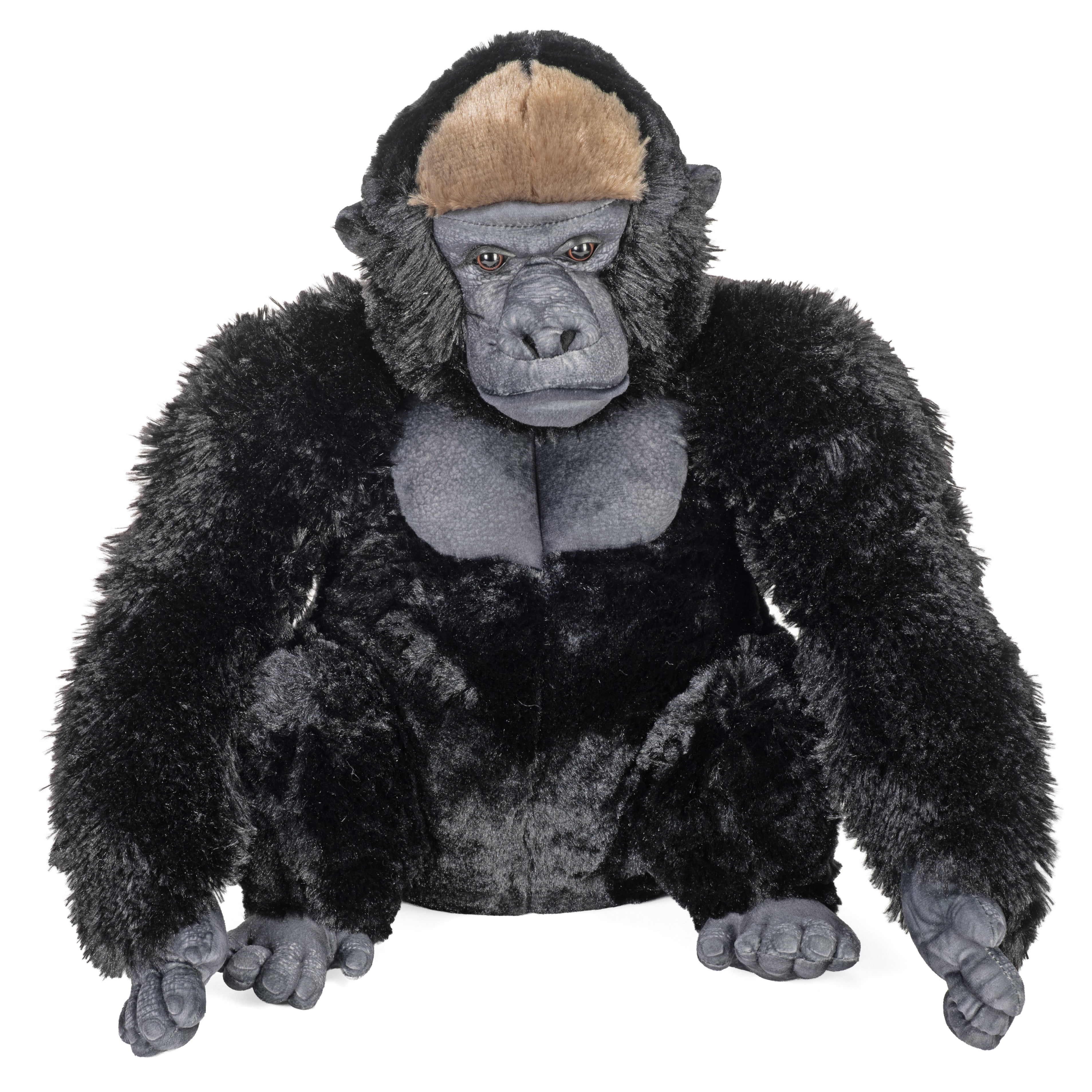 Wild Republic Artist Collection, Gorilla, Gift for Kids, 15 inches, Plush Toy, Fill is Spun Recycled Water Bottles