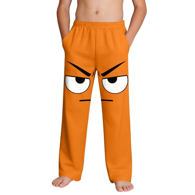 Casual Beach Pants for Women with Pockets Printed Drawstring 100%Polyester 1 Pc