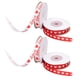 thumbnail image 5 of 4 rollos de cintas de tela con estampado de corazones, patrones delicados, cintas del Día de San Valentín para decoración de bodas, embalaje de regalo, 5 of 5