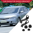 thumbnail image 3 of Juego de Soportes de Choque del Radiador del Automóvil Izquierdo y Derecho & Bujes Superior e Inferior No.197015AAA00 para Honda Civic 2016-2021, 3 of 7