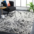 thumbnail image 2 of SAFAVIEH Jasper Mercia Abstract Overdyed Area Rug, Black/Ivory, 4' x 6', 2 of 8