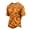 A005-Orange, variant on Halloween Shirts for Men Pumpkin Ghost Funny Graphic Print Halloween Tshirts Plus Size Short Sleeve Halloween Costume