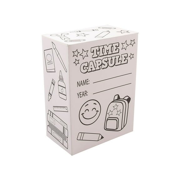 Fun Express Time Capsule Boxes - 12 Pieces