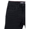 thumbnail image 3 of CULTURA AZURE  Little Boy's Saddle Stitch Stretch Jeans, Jet Black, 6, 3 of 6