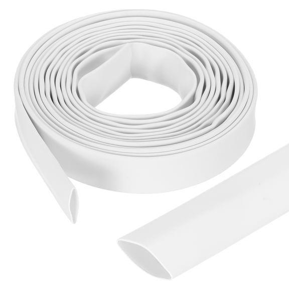 1/2 Inch 10ft Wire Heat Shrink Tubing 3:1 Heat Shrink Wrap White