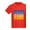 Red, variant on CafePress - Ukraine T Shirt - Dark T-Shirt Kids XS-XL