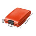 thumbnail image 4 of Injueey Tarjetero Cartera Bloqueo multifuncional Bolsa de dinero Interior corto Antirrobo Tarjeta de visita Monedero para hombres Mujeres Type3 NO3, 4 of 6