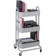 thumbnail image 1 of Carrito Auxiliar Organizador Multi-usos 3 Niveles Ruedas 360 ShopMall SM-CARRITO GY, 1 of 7