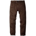 thumbnail image 3 of Pantalones Casuales para Hombre Ajuste Slim Corte Recto Talla 42 Marrón Oscuro, 3 of 6