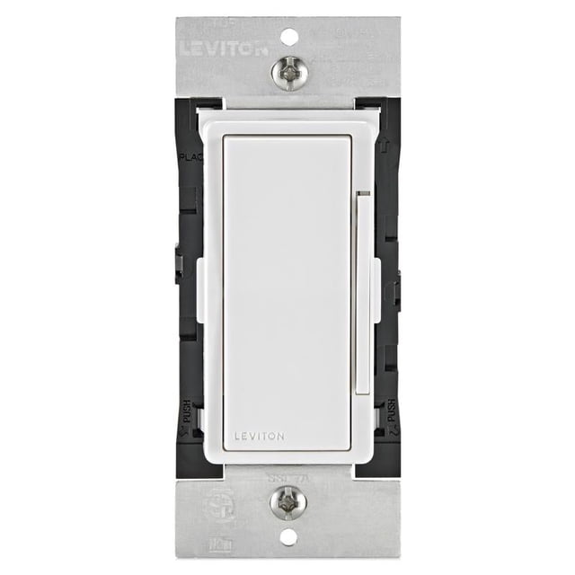 Interruptor de control de ventilador Leviton Decora Rocker Smart-Enabled