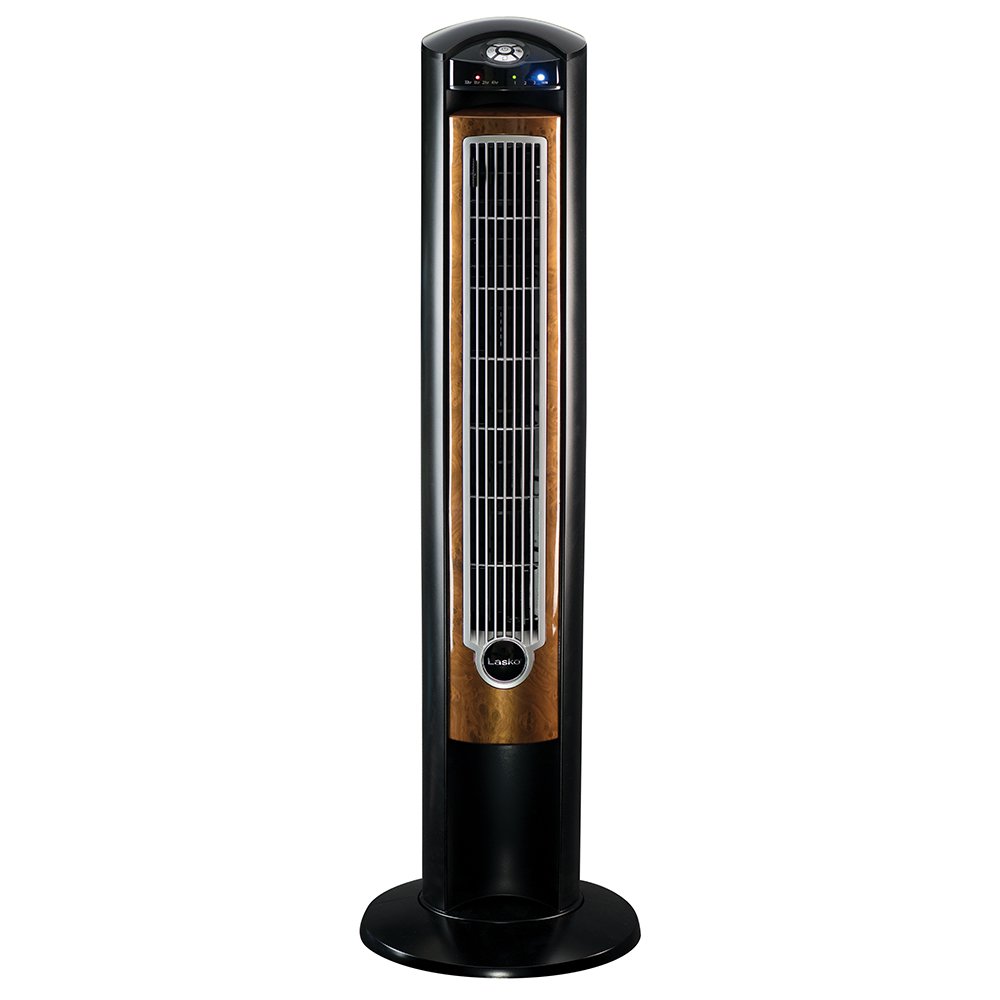 Lasko 42" Wind Curve 3Speed Oscillating Tower Fan with Fresh Air
