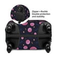 thumbnail image 2 of Susaid Pink Planets And Stars Print Elastic Washable Suitcase Cover with Hidden Zipper, Fits 18-32 Inch Luggage for Protection During Travel-Medium, 2 of 7