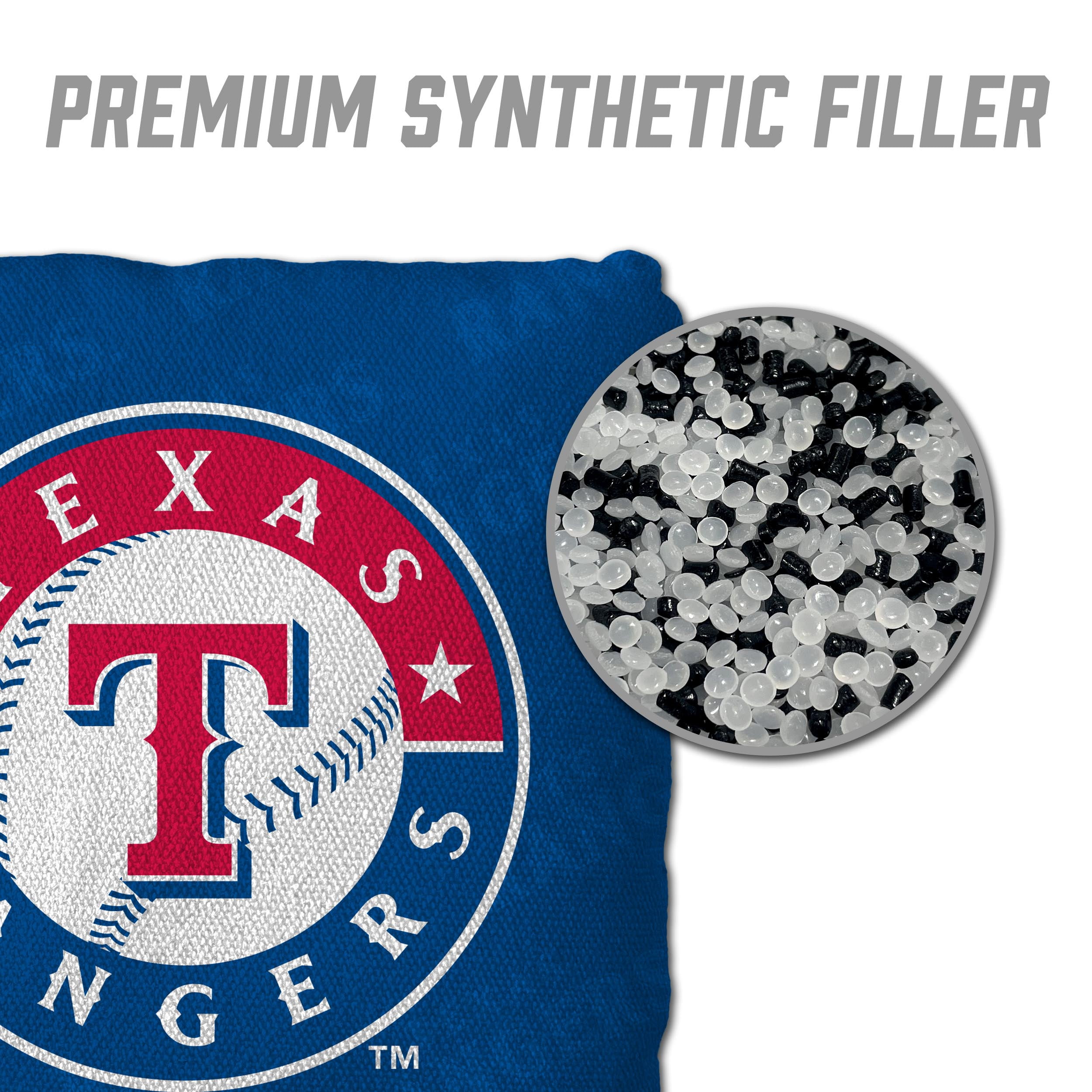 MLB Texas Rangers Cornhole Bags - 4PK - Blue
