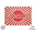 thumbnail image 1 of Kickball Retro - 8" Vinyl Sticker - For Car Laptop I-Pad - Waterproof Decal, 1 of 1