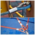 thumbnail image 5 of Unique Bargains 1/16' Aluminum Crimping Loop Sleeves, for Wire Rope Sleeves, Silver Tone 70 Pcs, 5 of 5