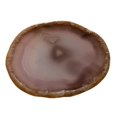 thumbnail image 1 of Creative Cup Mat Stone Natural Agate Sliced Coaster Compact Round Cup Mat Sliced for Living Room, 1 of 5