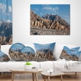 thumbnail image 4 of Designart Beautiful Hills in Death Valley - Abstract Throw Pillow - 12x20, 4 of 5