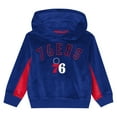 thumbnail image 2 of Preschool Outerstuff  Royal Philadelphia 76ers Velour Hoodie, 2 of 3