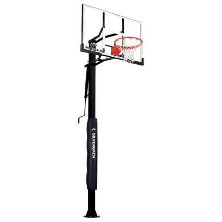 Silverback 60 In Ground Basketball System With Adjustable Height