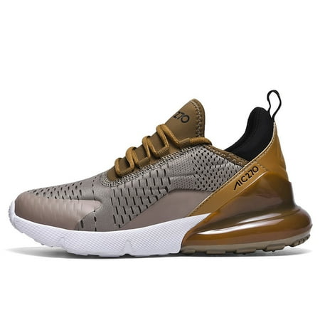 

Men s Khaki Full Palm Air Cushion Outdoor Walking Running Shoes Autumn And Winter Casual Sneakers