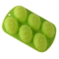 thumbnail image 3 of Toystoory Molde de silicona Molde de pastel en forma de huevo de Pascua DIY Bandeja de hielo de chocolate Herramienta para hornear panadería casera, Verde Herramientas y accesorios para hornear Verde Toystoory HA003686-05, 3 of 6