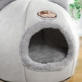 thumbnail image 3 of Casa Para Perros Y Gatos Mascota perro invierno cálido nido suave cómodo perrera Animal cachorro cueva estera para dormir Tmvgtek Libre de BPA, 3 of 4