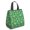 Football and Blast, variant on Football and Blast Green Pattern Insulated Lunch Bag for Women Men, Large Portable Soft Cooler Tote, Thermal Food Storage Bag with Pearl Cotton, 8.66L, 8.75"x5.75"x9.5"