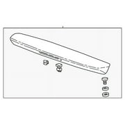 Genuine OE Honda Spoiler - 74900-S9V-A11ZG Fits select: 2003 HONDA PILOT EXL, 2004-2005 HONDA PILOT EX