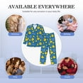 thumbnail image 7 of Bingfone Men's Pajama Set 2 Piece Loungewear PJs, Long Sleeve with Pajama Pants-Rubber Duck, 7 of 7