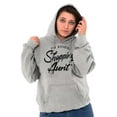 thumbnail image 4 of Shopaholic Aunt Cute Cool Fun Auntie Hoodie Sweatshirt Women Brisco Brands X, 4 of 6