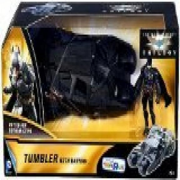 Mattel Batman Collectible The Dark Knight Trilogy Exclusive Tumbler with Batman Action Figures