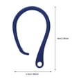 thumbnail image 2 of SKISUNO 2Pares Para Auriculares De Silicona Oscuro Sujeción Cómoda Y, 2 of 8