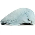 thumbnail image 6 of SikaFu Berets New Spring Autumn Hat Cap for Men Women Adjustable Ivy Newsboy Flat Cap Beret Hat Male Female Denim Beret Cap, 6 of 6