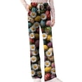thumbnail image 4 of Fabrcox Women's Pajamas Pants Easter Cute Graphic Straight Leg Sleep Pants Women Spring Elastic Waist Holiday Womens Trouser Pants, 4 of 6