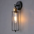 thumbnail image 3 of Black Bronze Edison Cage Wall Sconce, 3 of 5