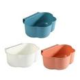 thumbnail image 4 of Hanging Storage Basket Organizer Trash Can Shelf Home Kitchen Tool (Blue), 4 of 9