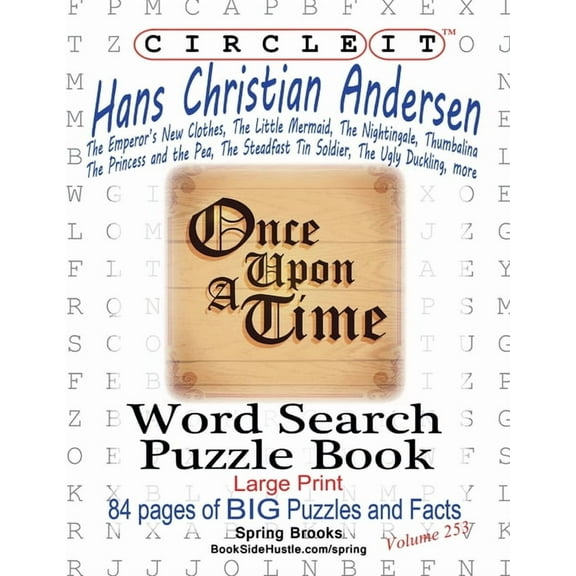 Circle It, Hans Christian Andersen, Word Search, Puzzle Book, (Paperback)