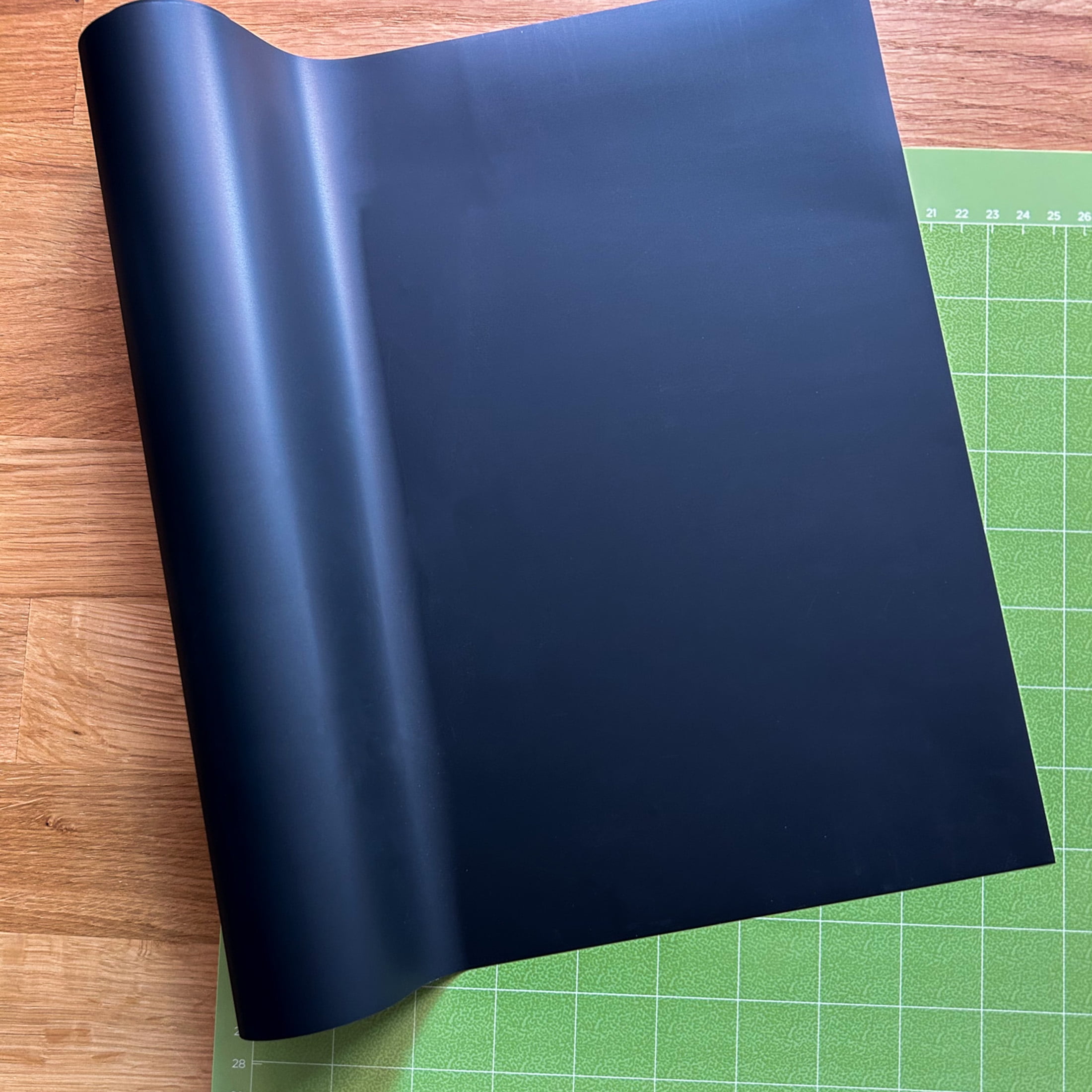 (2 pack) Hello Hobby 12" x 2' Black Iron-On Craft Vinyl Roll