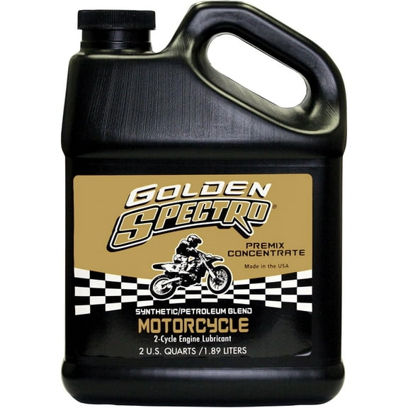 Spectro Performance Oils S.GSMC Golden Spectro 2-Cycle Synthetic Blend Premix (1/2 Gallon)