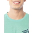 thumbnail image 3 of Fish N Vibe Men's Short Sleeve Fishing Performance Outdoor Graphic T-Shirt, Aqua Haze, 2XL, 3 of 7