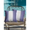 thumbnail image 3 of Outdoor Pillows Waterproof, Purple Ombre Throw Pillows with Inserts Included, Modern Farmhouse Gradients Art Indoor Outdoor Decorative Lumbar Pillow for Bed/Couch/Patio 16"x16", 2Pcs, 3 of 8