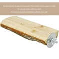 thumbnail image 2 of Loro Pájaro Percha Soporte Plataforma Madera Natural Loro Trampolín Rama De Árbol 2 Uds Moyic EL010172-00, 2 of 4